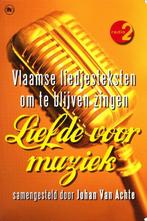 (m6) Liefde voor muziek, Vlaamse liedjesteksten, Boeken, Verzenden, Gelezen