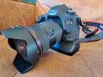 canon 5D markIII + 24-70 1/2.8 zoom + battery grip, Audio, Tv en Foto, Ophalen, Spiegelreflex, Canon, 22 Megapixel