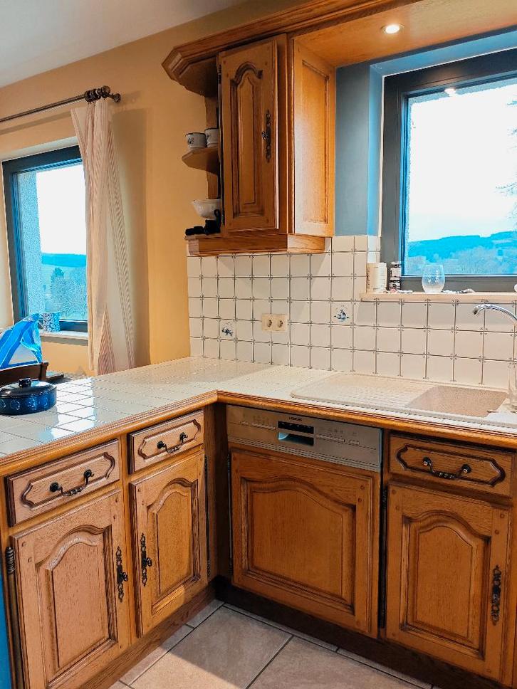 Eikenhouten keuken in perfecte staat, Huis en Inrichting, Keuken | Complete keukens, Gebruikt, Ophalen