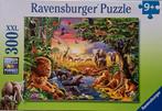 Ravensburger Puzzel Dieren in de Savanne (300XXL), Kinderen en Baby's, Speelgoed | Kinderpuzzels, 6 jaar of ouder, Meer dan 50 stukjes