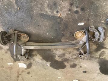 Achteras voorwielaandrijving van een Fiat 500 beschikbaar voor biedingen