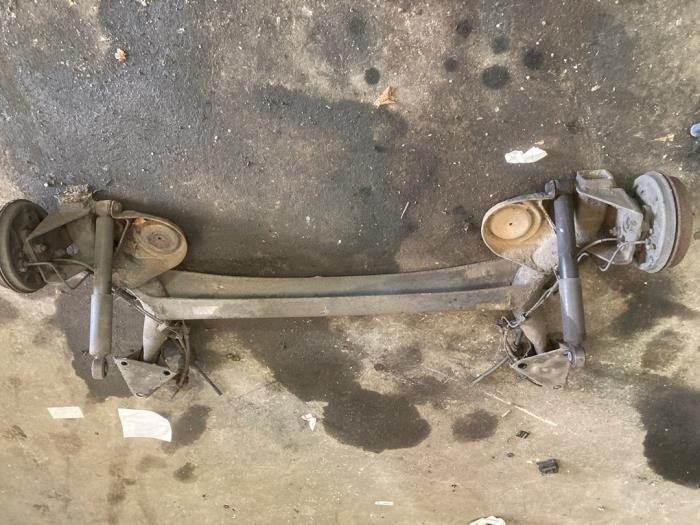 Achteras voorwielaandrijving van een Fiat 500, Auto-onderdelen, Remmen en Aandrijving, Fiat, Gebruikt, 3 maanden garantie, Ophalen of Verzenden