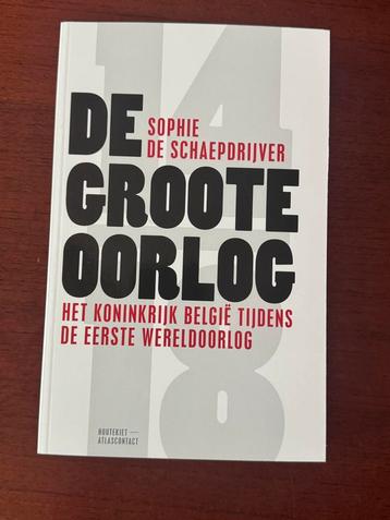 De Groote Oorlog Sophie De Schaepdrijver beschikbaar voor biedingen