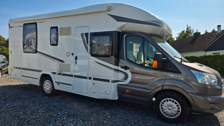 Challenger Trigano camper, Caravans en Kamperen, Mobilhomes, Particulier, tot en met 4, Half-integraal, Challenger, Ford, Diesel