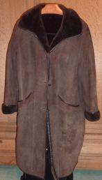 Damesmantel in daim, Ophalen, Zo goed als nieuw, Maat 42/44 (L)