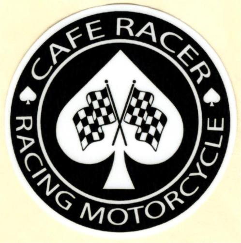 Cafe Racer Motorcycles sticker #25, Motos, Accessoires | Autocollants, Envoi