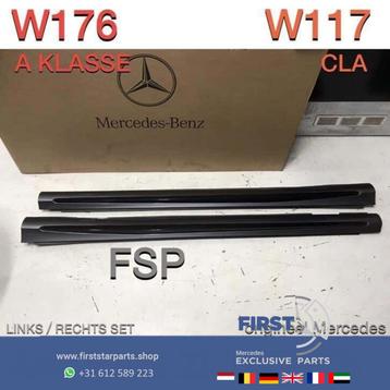 W176 A Klasse / W117 CLA 45 AMG zijskirts MB dorpel lijsten beschikbaar voor biedingen