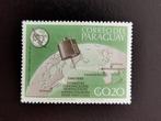 Paraguay 1965 - ruimtevaart - satelliet boven de aarde **, Postzegels en Munten, Ophalen of Verzenden, Postfris