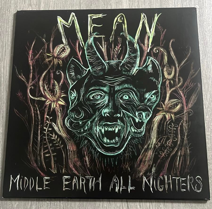 Mean - Middle Earth All Nighters - 10” vinyl, Ophalen of Verzenden, Zo goed als nieuw