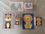 Puzzel leeuw olifant tijger - jungle, Kinderen en Baby's, Speelgoed | Kinderpuzzels, Ophalen of Verzenden
