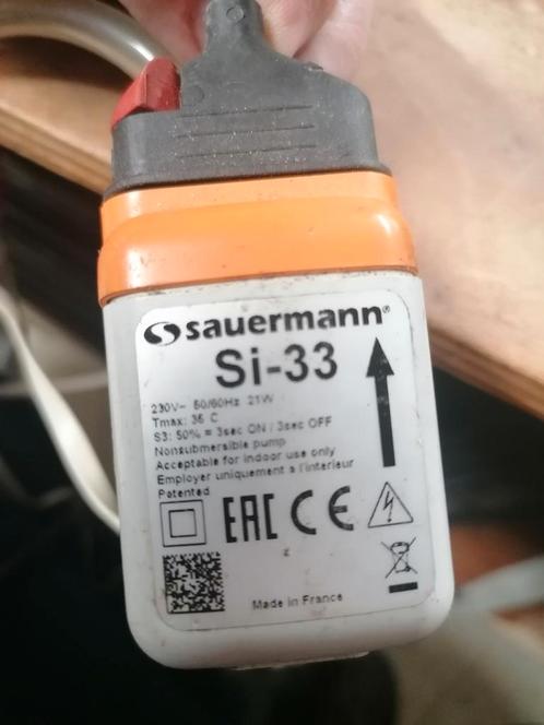 Sauermann Condenswaterpomp Si-33, Doe-het-zelf en Bouw, Sanitair, Ophalen of Verzenden