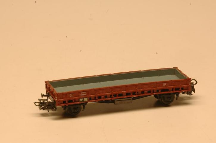 Märklin 4607 lage bakwagen DB, Hobby en Vrije tijd, Modeltreinen | H0, Gebruikt, Wagon, Wisselstroom, Märklin, Ophalen of Verzenden