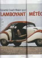 1937 Panhard Dynamic Coach Junior voiture de collection, Livres, Envoi, Utilisé