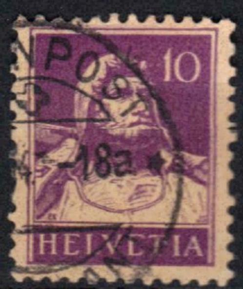 Zwitserland 1930-1931 - Yvert 243 - Willem Tell (ST), Postzegels en Munten, Postzegels | Europa | Zwitserland, Gestempeld, Verzenden