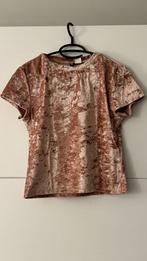H&M zachtroze T-shirt met tekst, Maat 38/40 (M), H&M, Ophalen of Verzenden, Zo goed als nieuw