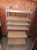Lot: 2 grande étagère identique galvanisé rack de stockage, Maison & Meubles, Enlèvement ou Envoi
