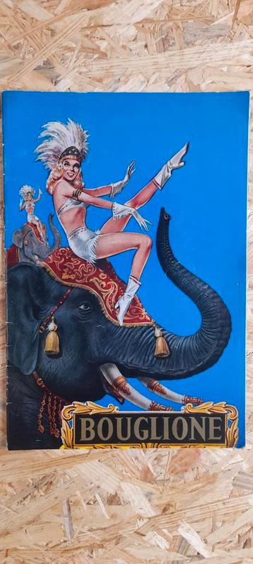 PROGRAMME  DU CIRQUE BOUGLIONE .CIRCUS  CIRCO beschikbaar voor biedingen