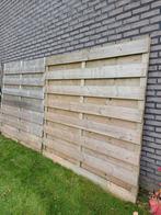 6  houten tuin panelen, Tuin en Terras, Ophalen, Zo goed als nieuw