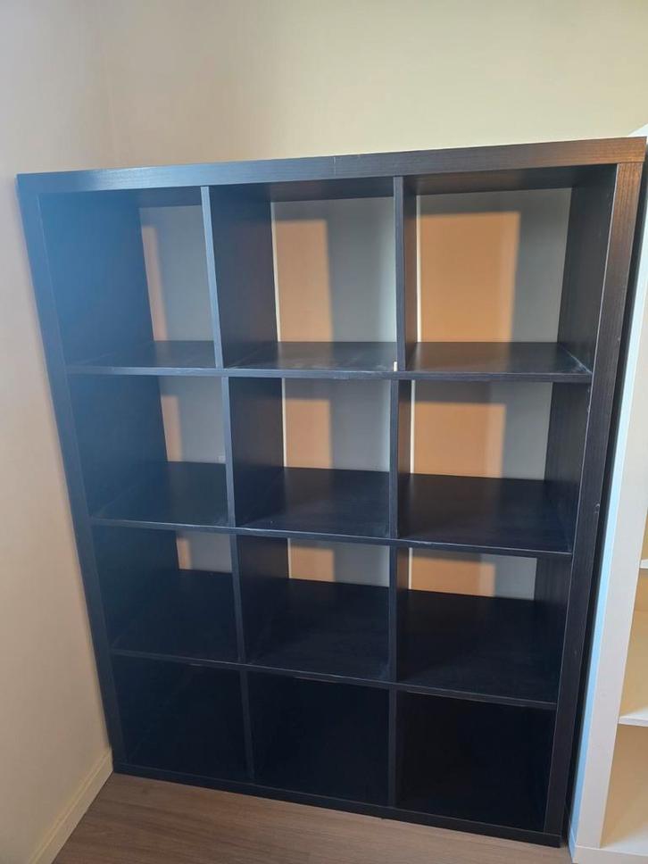 Ikea kallax kast donker bruin, Maison & Meubles, Armoires | Bibliothèques, Enlèvement