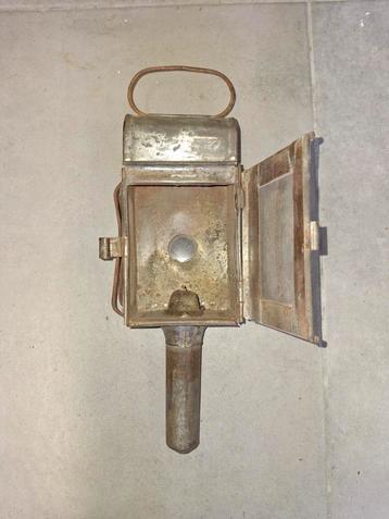Lampe ancienne en métal, Enlèvement ou Envoi