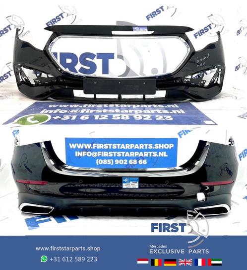 W214 AMG BUMPERS PAKKET ZWART 2024 E KLASSE Voorbumper + Ach, Auto-onderdelen, Carrosserie, Bumper, Mercedes-Benz, Voor, Achter