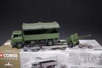 Corgi Bedford MK militaire truck + kanon - Limited edition, Hobby & Loisirs créatifs, Voitures miniatures | 1:50, Corgi, Enlèvement ou Envoi