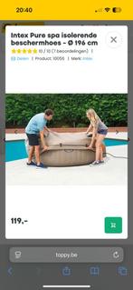Intex Pure spa isolerende beschermhoes - Ø 196 cm, Enlèvement, Utilisé, Couverture, Gonflable