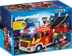 Playmobil Brandweer pompwagen met licht en sirene 5363, Enfants & Bébés, Jouets | Playmobil, Comme neuf, Ensemble complet, Enlèvement ou Envoi