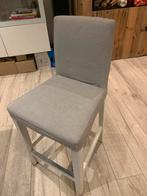 4 tabourets de bar blancs Bergmund, Enlèvement, Comme neuf