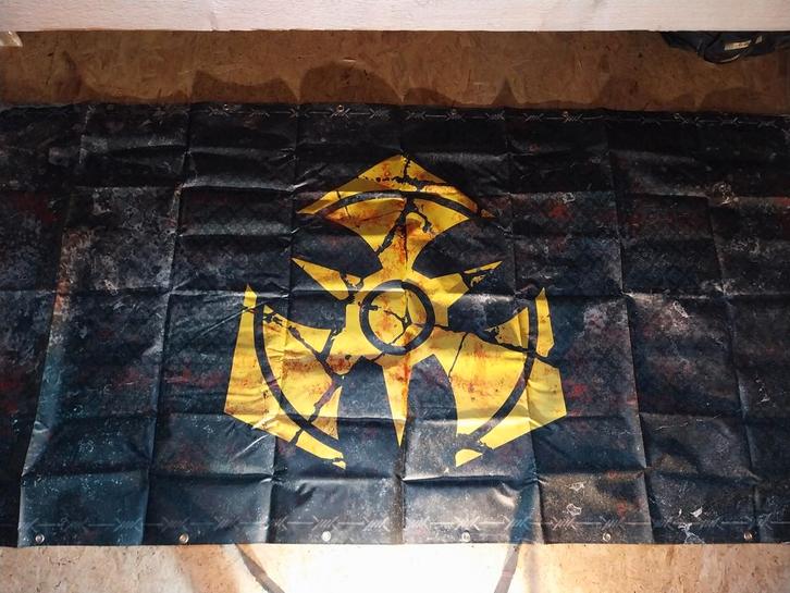 Banniere/Bache DOMINATOR, Collections, Posters & Affiches, Enlèvement ou Envoi