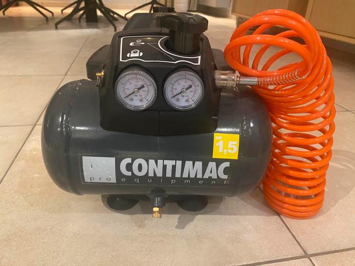 Compressor Contimac, Doe-het-zelf en Bouw, Compressors, Zo goed als nieuw, Ophalen
