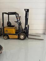 Heftruck yale met lader, Ophalen, Heftruck
