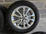 Originele Mercedes velgen 17inch + Continental winterbanden, Auto-onderdelen, Banden en Velgen, Ophalen, 17 inch, Winterbanden