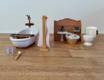 Sylvanian families vintage badkamer set beschikbaar voor biedingen