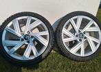 Volkswagen golf 8 gti winterset belgamo velgen winterbanden, Auto-onderdelen, Banden en Velgen, Ophalen, Winterbanden, Banden en Velgen