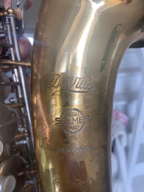 Saxo alto deville, Muziek en Instrumenten, Blaasinstrumenten | Saxofoons, Zo goed als nieuw, Alt, Ophalen of Verzenden