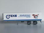 Herpa oplegger ETEKS Istanbul 1/87, Hobby en Vrije tijd, Ophalen of Verzenden, Zo goed als nieuw, Bus of Vrachtwagen, Herpa