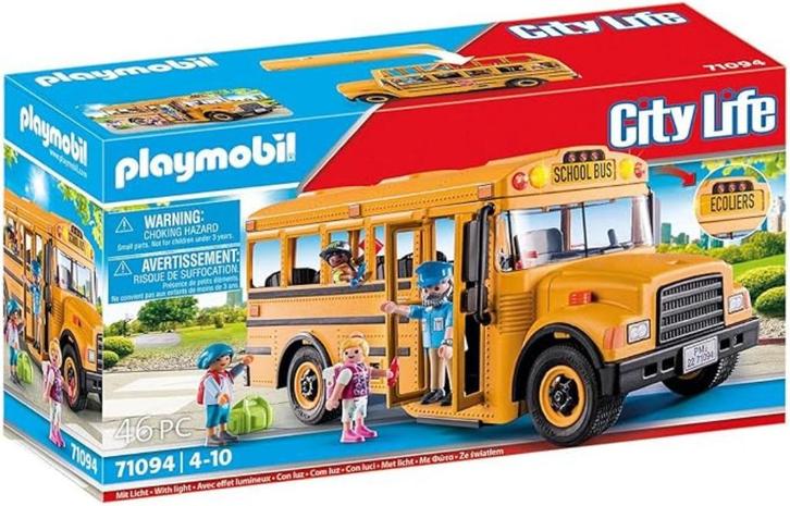 PLAYMOBIL  schoolbus SNELLE GRATIS LEVERING, Kinderen en Baby's, Speelgoed | Playmobil, Nieuw, Complete set, Verzenden