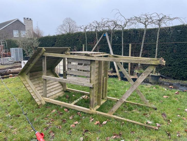 Speeltoren tuin, Kinderen en Baby's, Speelgoed | Buiten | Speeltoestellen, Gebruikt, Ophalen