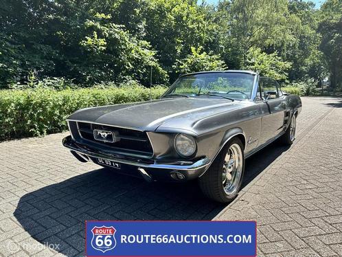 Ford Mustang cabriolet | Route 66 Auctions, Auto's, Oldtimers, Bedrijf, Te koop, Lederen bekleding, Ford, Benzine, Overige carrosserie