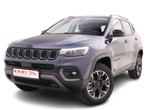 JEEP Compass 1.3 T4 240 PHEV 46G/KM 4Xe AWD Trailhawk + GPS, Auto's, Jeep, Automaat, Navigatiesysteem, Blauw, Compass