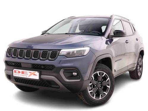 JEEP Compass 1.3 T4 240 PHEV 46G/KM 4Xe AWD Trailhawk + GPS, Auto's, Jeep, Compass, ABS, Airbags, Airconditioning, Alarm, Boordcomputer