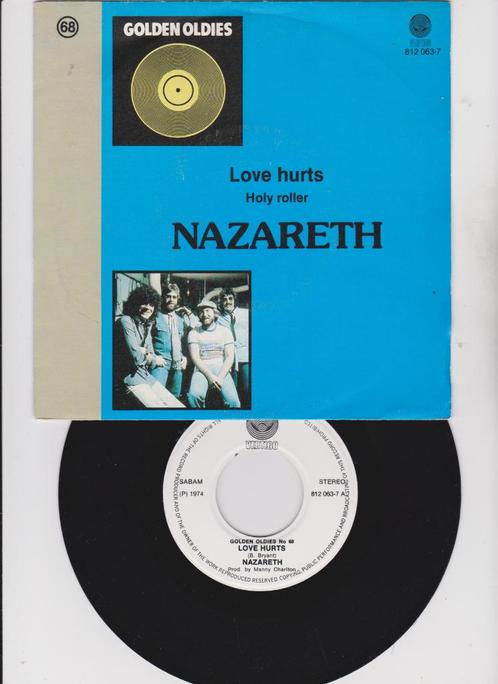 Nazareth  – Love Hurts /Holy Roller    nMINT, Cd's en Dvd's, Vinyl Singles, Zo goed als nieuw, Single, Rock en Metal, 7 inch, Ophalen of Verzenden