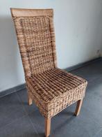 6 eetkamerstoelen in teak, Huis en Inrichting, Stoelen, Ophalen, Hout, Vijf, Zes of meer stoelen