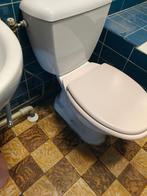 Toilet retro roze gratis, Ophalen, Zo goed als nieuw, Chroom, Toilet