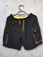 Zwart gele zwemshort, Kleding | Heren, Badmode en Zwemkleding, Ophalen, Maat 48/50 (M), Zwart, Geen merk