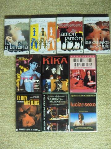 Arthouse / Filmhuis Spanje (Bigas Luna, Almodovar etc.) beschikbaar voor biedingen