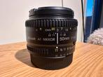 Nikon AF 50mm F/1.8 D, Ophalen, Zo goed als nieuw