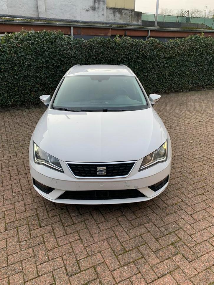 Seat leon TGI ST 2018 automaat 1.4 benzine, Auto's, Seat, Particulier, Leon, Benzine, Euro 6, Break, 5 deurs, Automaat, Wit, Zwart