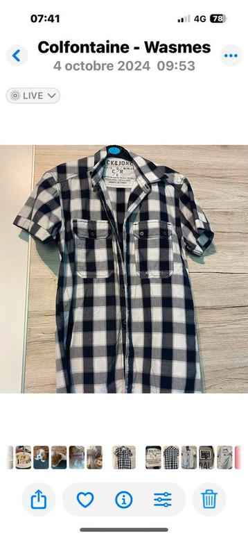 Chemise homme T:s beschikbaar voor biedingen